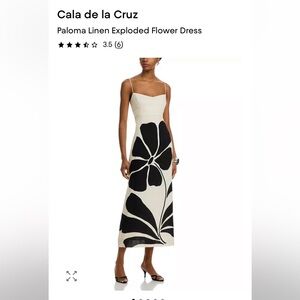 Cala de la Cruz Paloma Linen Maxi Dress (M) - NWT